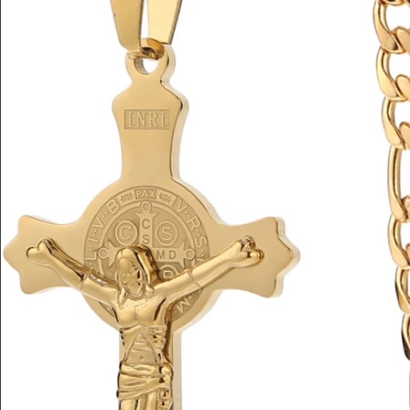 18Karats gold stainless steel Necklace